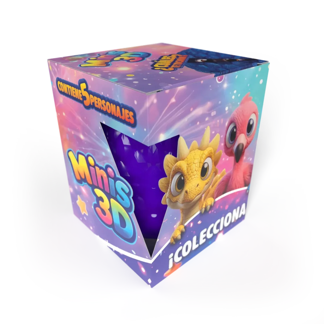 Pack 5 figuras articuladas Minis 3D